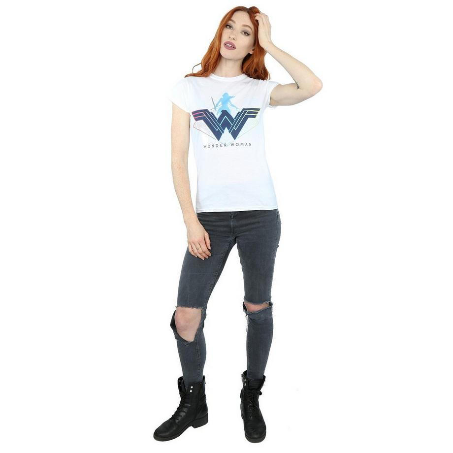 DC COMICS Wonder Woman Logo T-Shirt Imprimé  