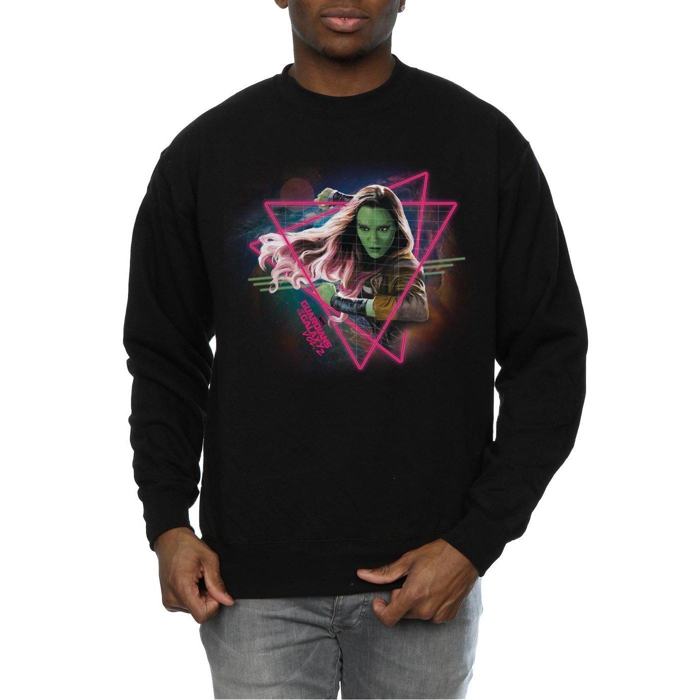 MARVEL  Guardians Of The Galaxy Neon Gamora Sweatshirt 