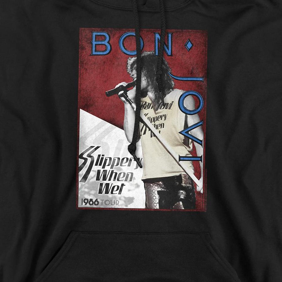 Bon Jovi  86 Tour Kapuzenpullover 