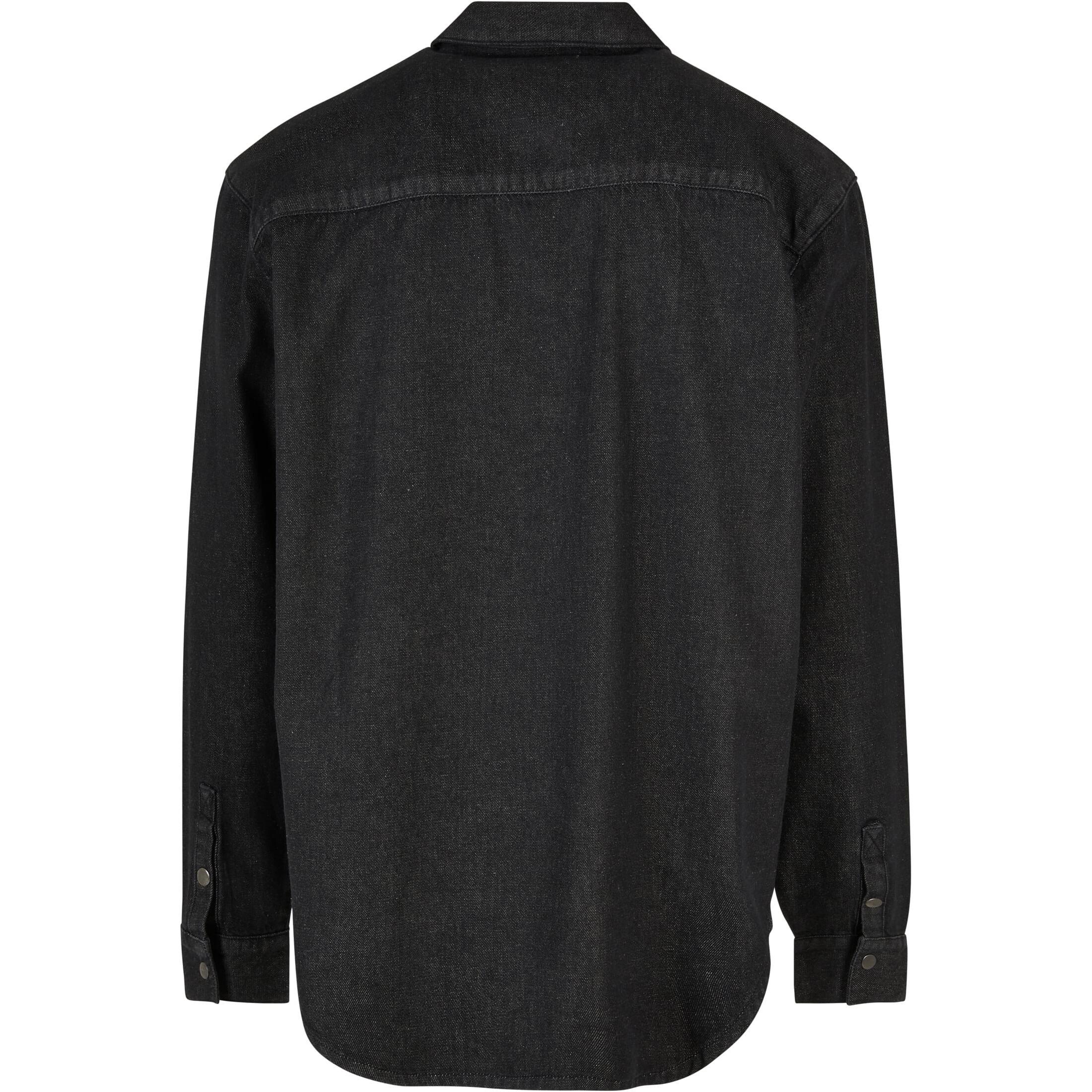 URBAN CLASSICS Oversize Jeanshemd mit Taschen  