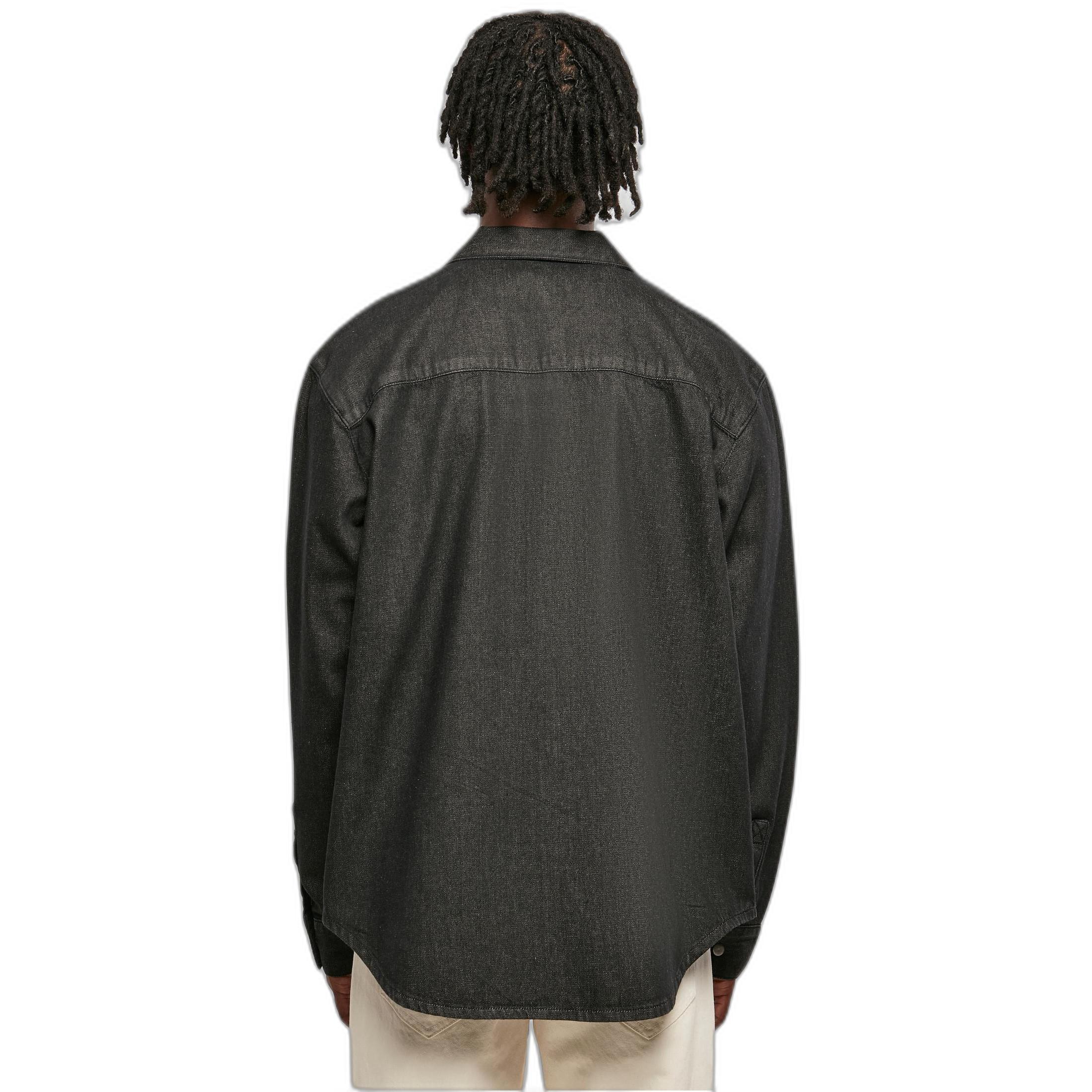 URBAN CLASSICS Oversize Jeanshemd mit Taschen  