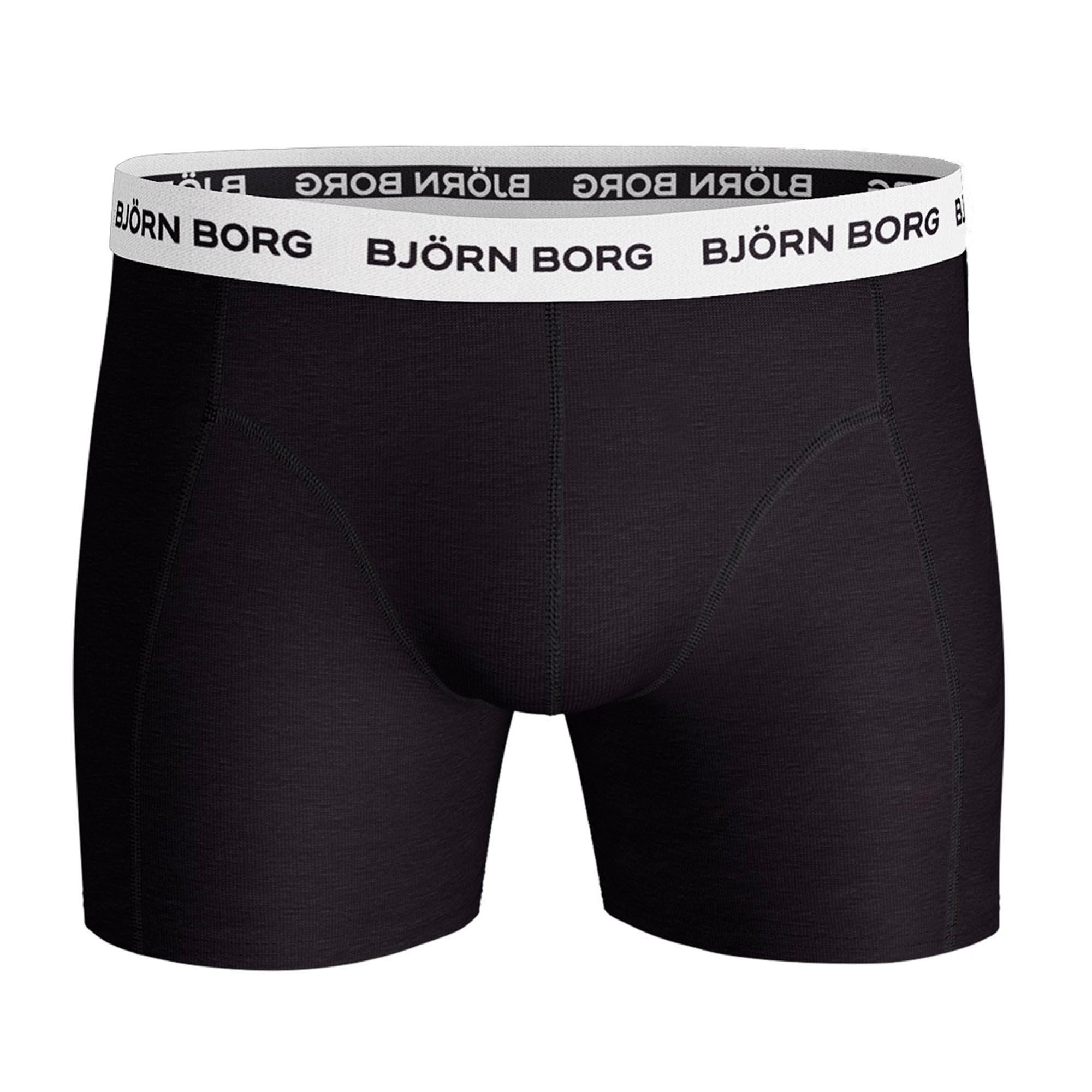 Björn Borg Cotton Stretch Boxer Trunks Confezione da 3  