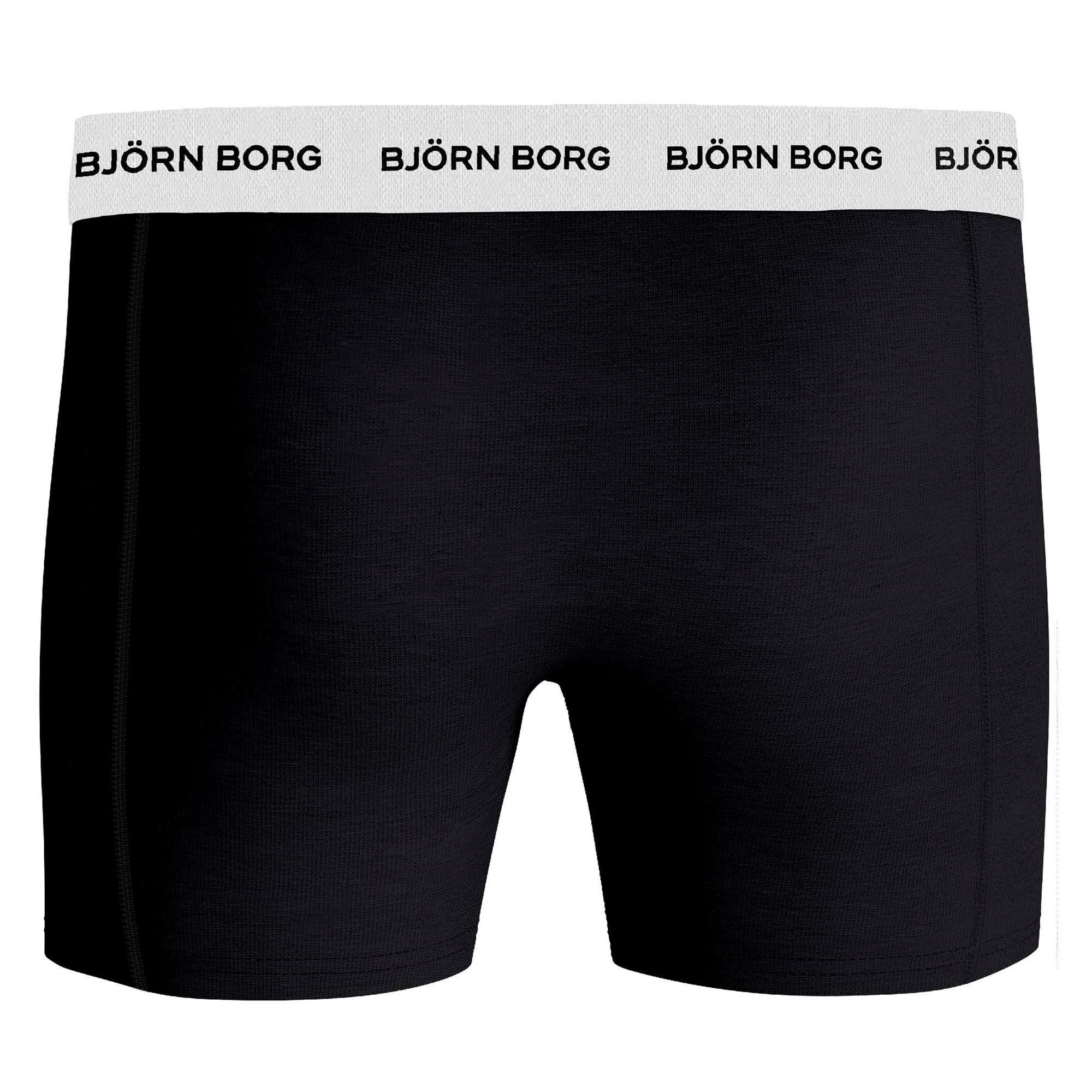 Björn Borg Cotton Stretch Boxer Trunks Confezione da 3  