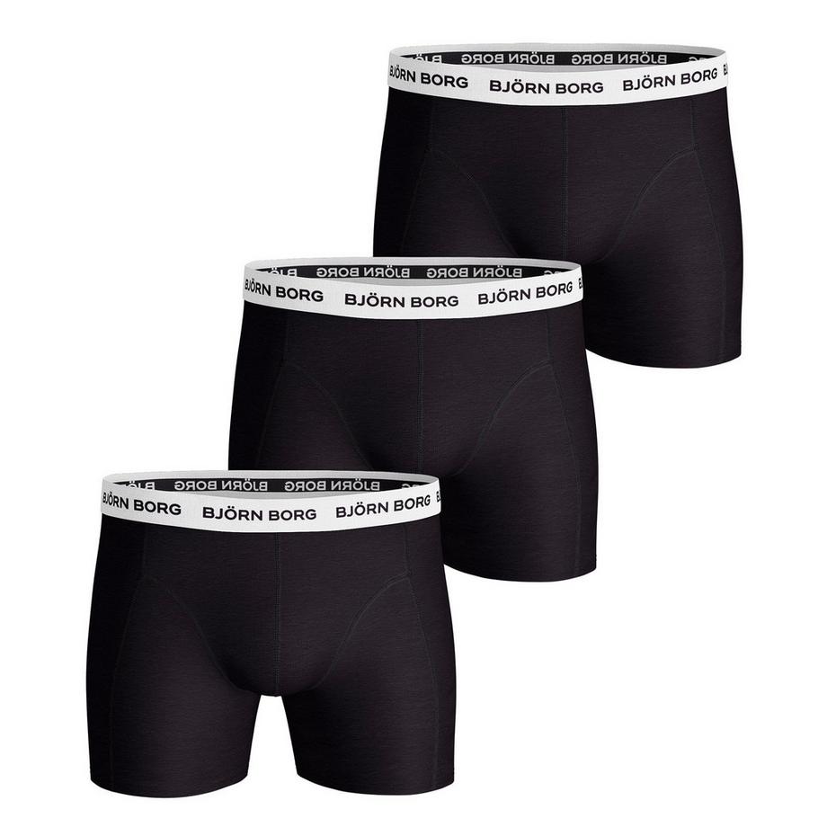 Boxershort  3er Pack Figurbetont-Cotton Stretch Boxer Trunks 3P