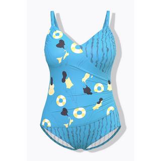 Ulla Popken Costume da bagno Effetto incrociato Nuotatrice Coppe morbide  