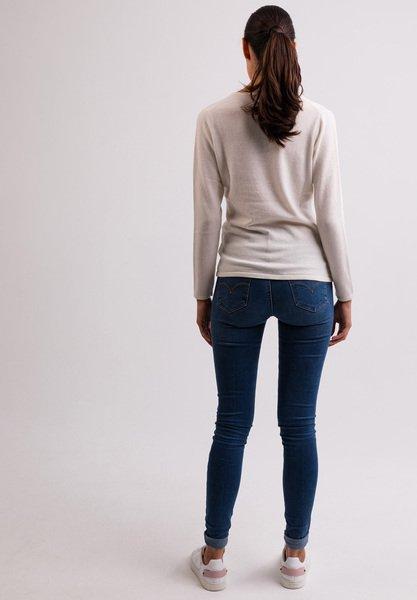 CASH-MERE.CH Pullover Cashmere Scollo a V  