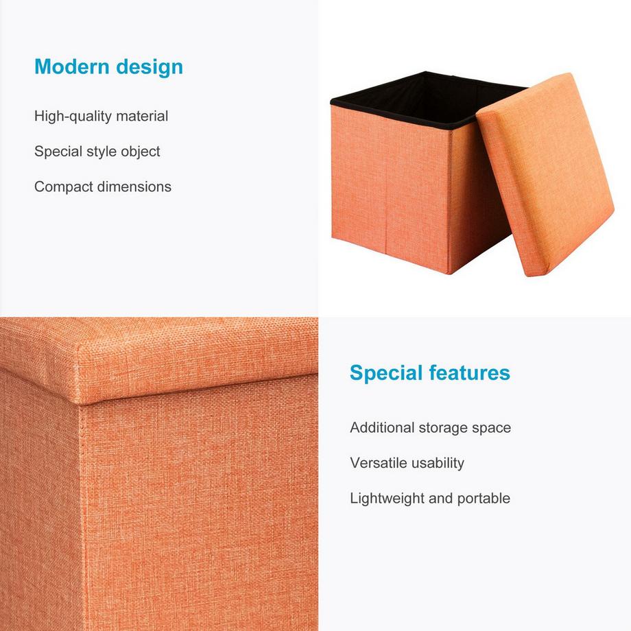 Intirilife Faltbarer Sitzhocker  