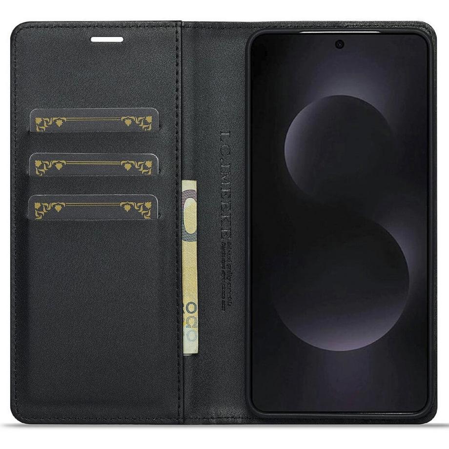 Cover-Discount  Galaxy S25 Edge  - LC.IMEEKE Custodia Carbon Fiber 