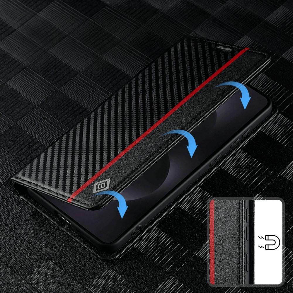Cover-Discount  Galaxy S25 Edge - LC.IMEEKE Hülle Carbon Fiber 