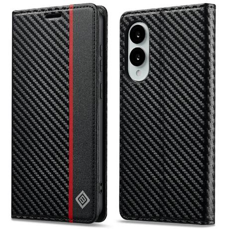 Cover-Discount  Galaxy S25 Edge - LC.IMEEKE Hülle Carbon Fiber 