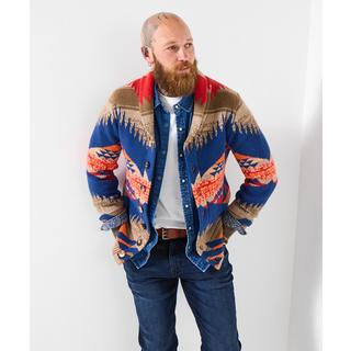 Joe Browns Cardigan Collo Sciarpa Motivo Azteco  