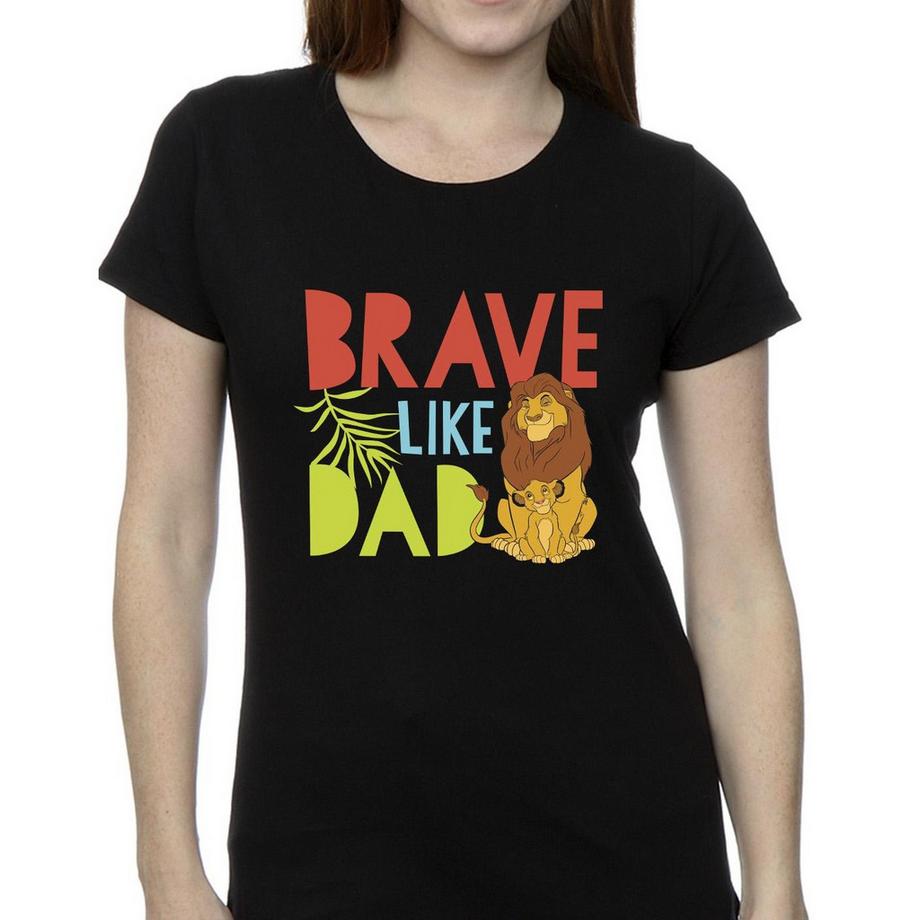 Disney The Lion King Brave Like Dad T-Shirt  
