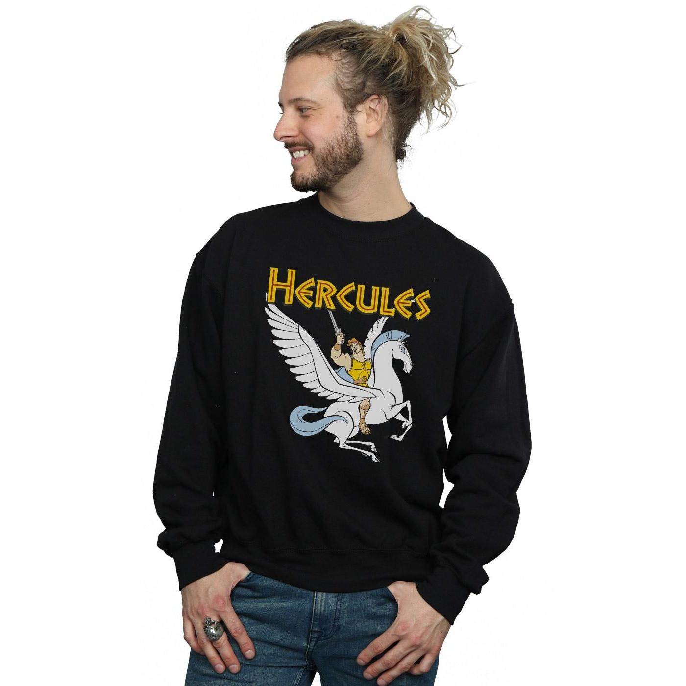 Disney Hercules Pegasus Grafikdruck Sweatshirt  
