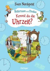 Pettersson und Findus. Kennst du die Uhrzeit? Nordqvist, Sven; Nordqvist, Sven (Illustrationen) Gebundene Ausgabe 