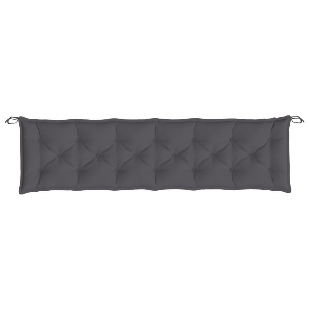 VidaXL Coussin de banc de jardin tissu  