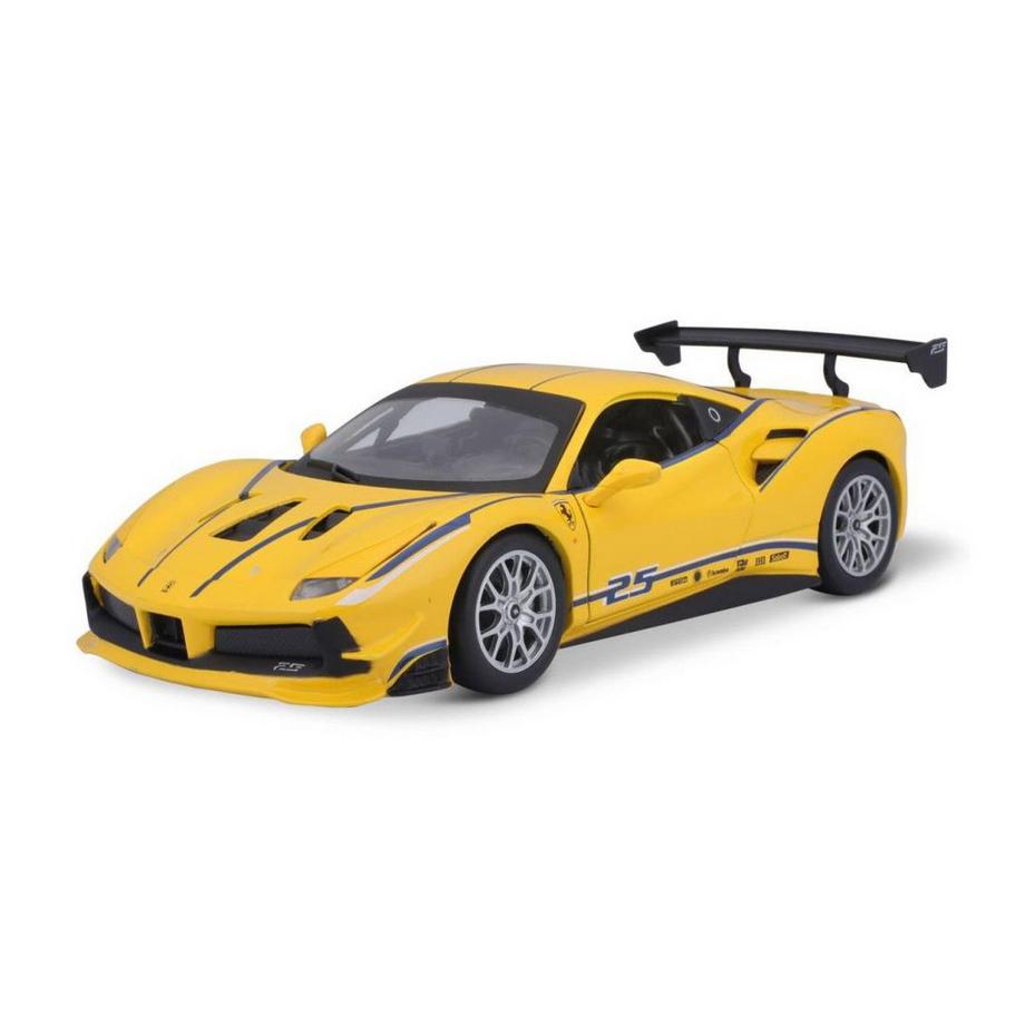 bburago  1:24 Ferrari 488 Challenge Gelb 
