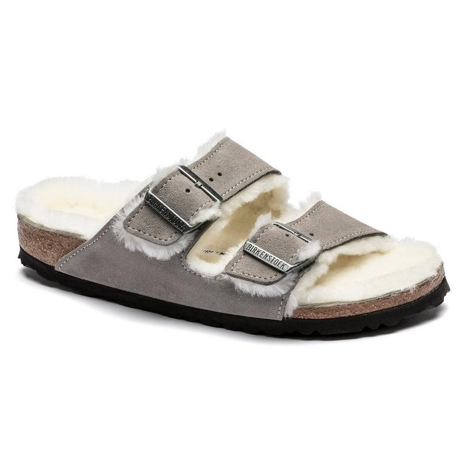 BIRKENSTOCK ARIZONA SHEARLING Flat Sandalen  