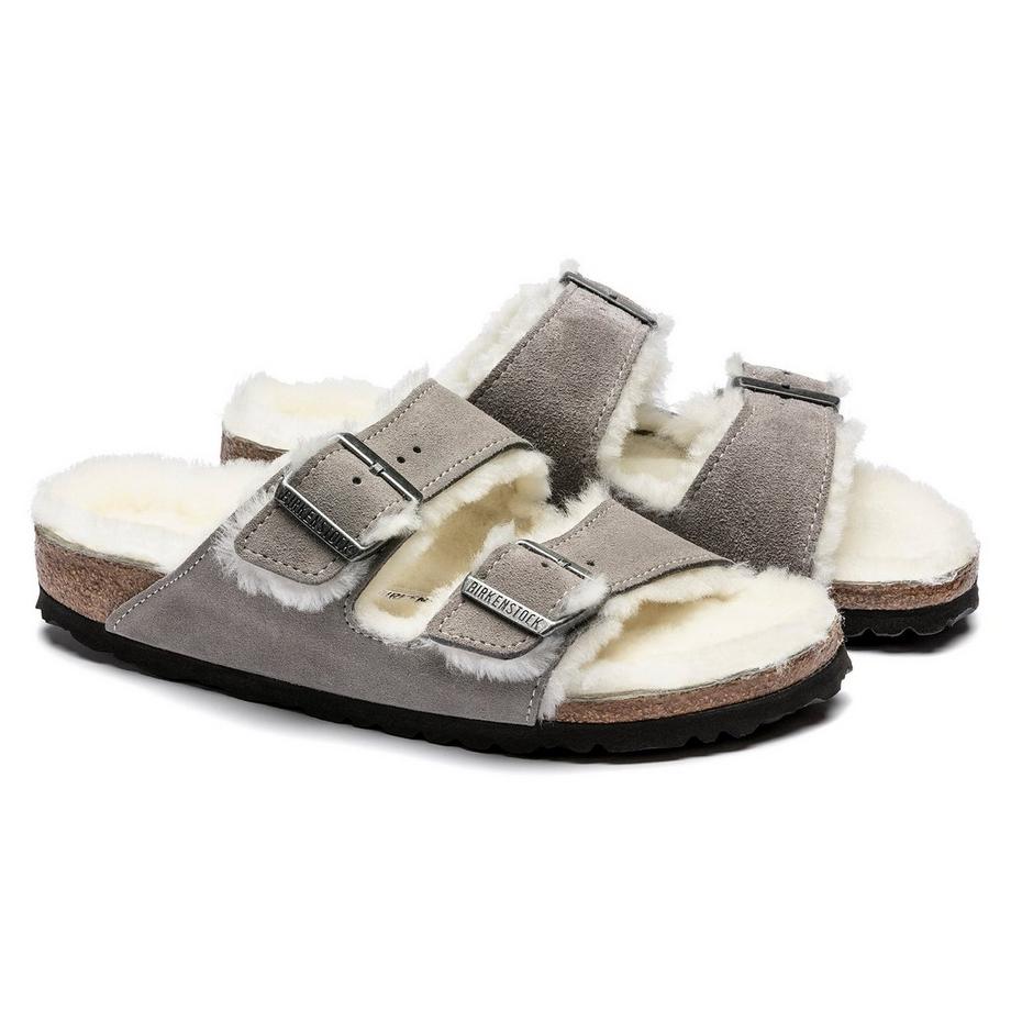 BIRKENSTOCK ARIZONA SHEARLING Flat Sandalen  