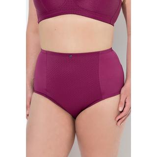 Ulla Popken Culotte gainante Taille Haute Empiècement Jacquard  