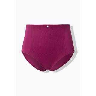 Ulla Popken Culotte gainante Taille Haute Empiècement Jacquard  