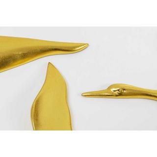KARE Design Oggetto da parete Anatre volanti (set di 3)  