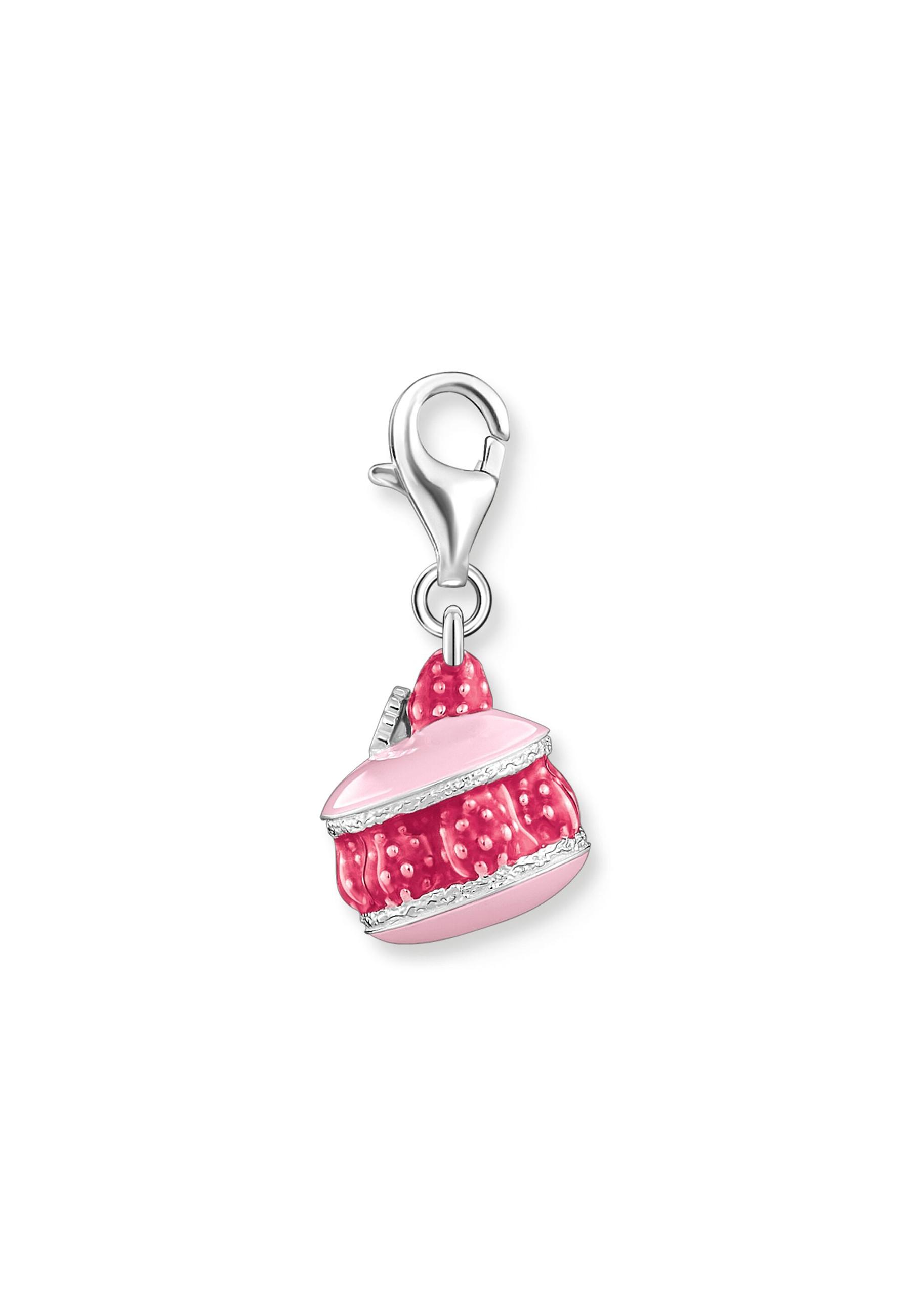 Thomas Sabo  Pendentif à breloques Macaron rose framboise 