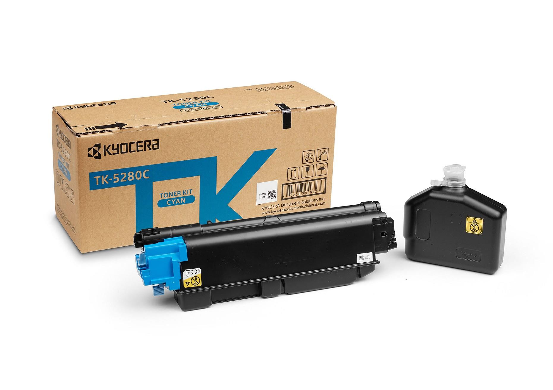 KYOCERA  KYOCERA Toner-Modul cyan TK-5280C Ecosys P6235cdn 11'000 S. 