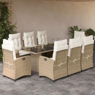 VidaXL Garten essgruppe poly-rattan  