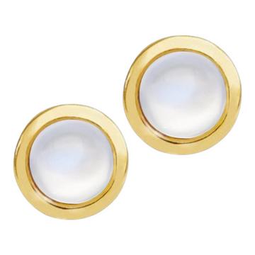 Ohrstecker Regenbogenmondstein "Pure"