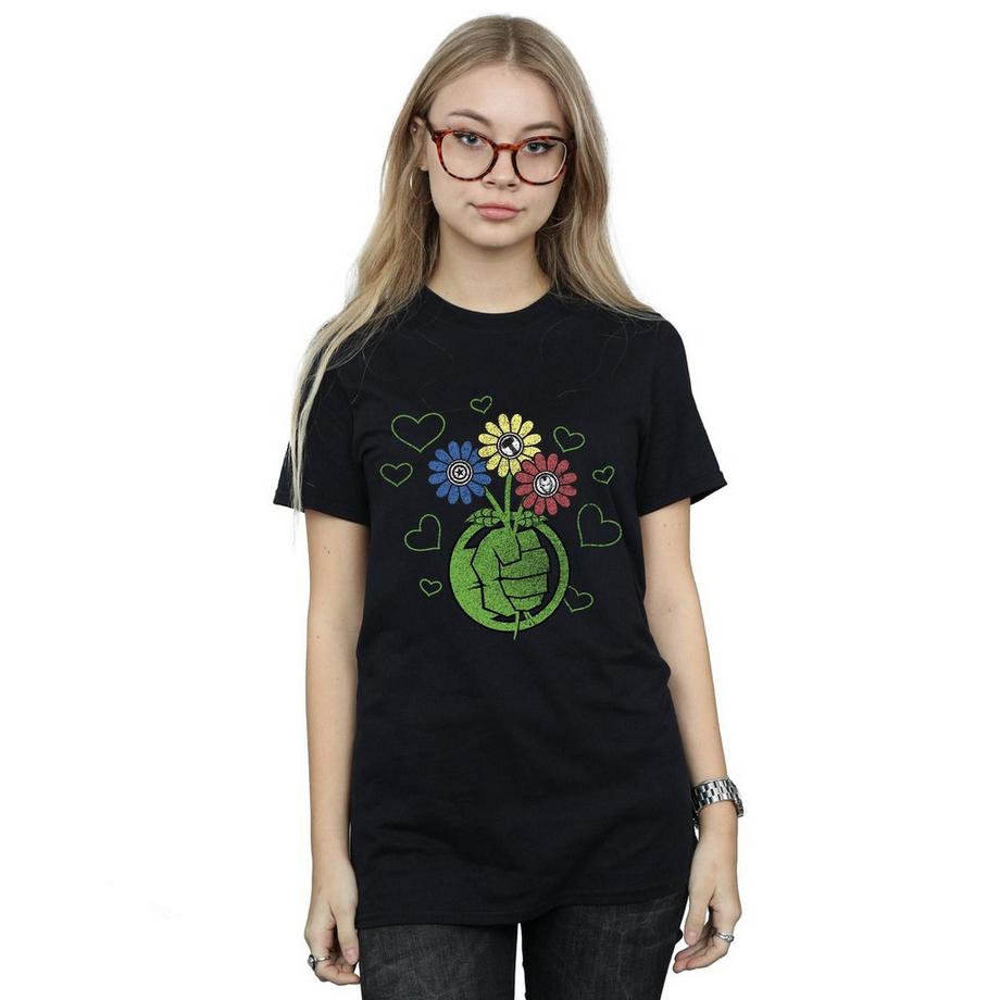 MARVEL Avengers Hulk Flower Power T-Shirt  