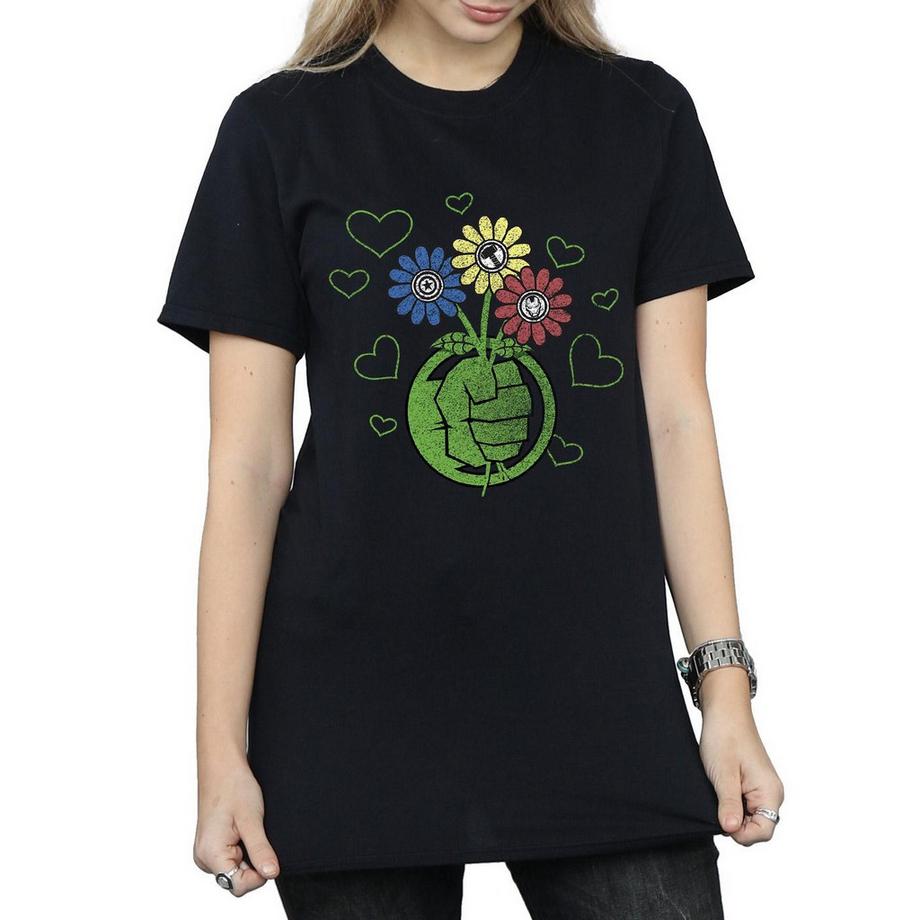 MARVEL Avengers Hulk Flower Power T-Shirt  
