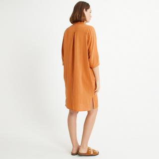 La Redoute Collections  Knielanges Kleid aus reiner Baumwolle 