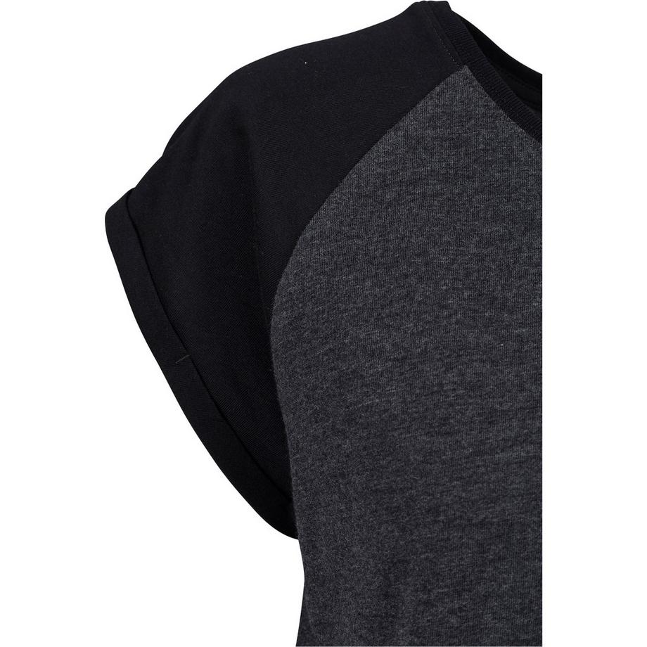 URBAN CLASSICS Contrast Raglan T-Shirt Übergrösse  