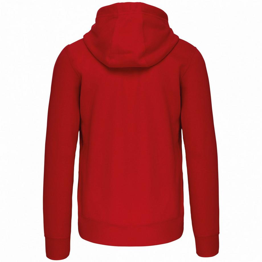Kariban Felpa Con Cappuccio E Zip Intera  