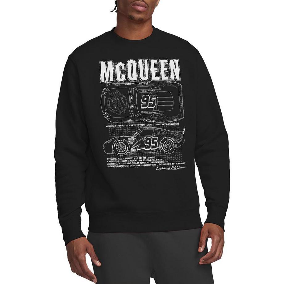 Cars McQueen Sweatshirt Imprimé Graphique  