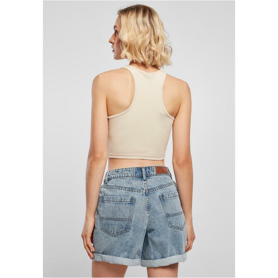 URBAN CLASSICS Cropped Rib Top  