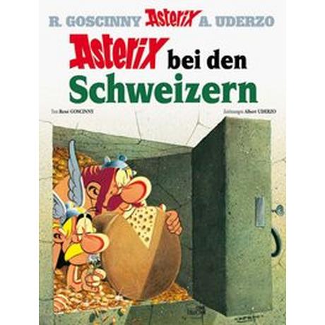 Asterix bei den Schweizern Uderzo, Albert (Illustrationen); Goscinny, René (Text von) Gebundene Ausgabe 