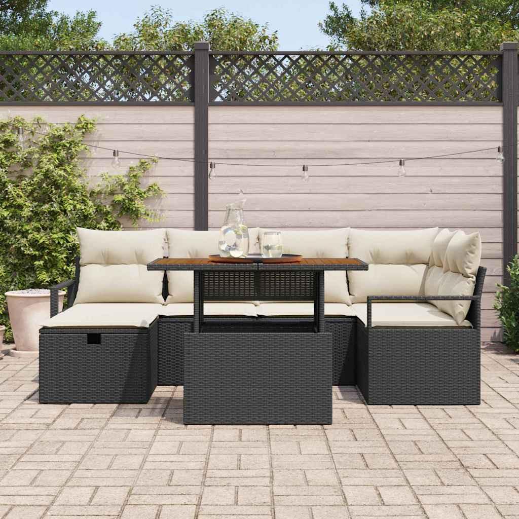 VidaXL Garten-sofa-set massivholz akazie  