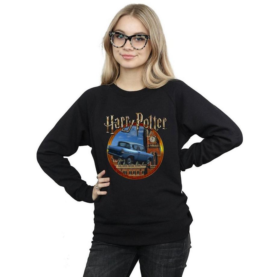 Harry Potter Flying Car Sweatshirt  