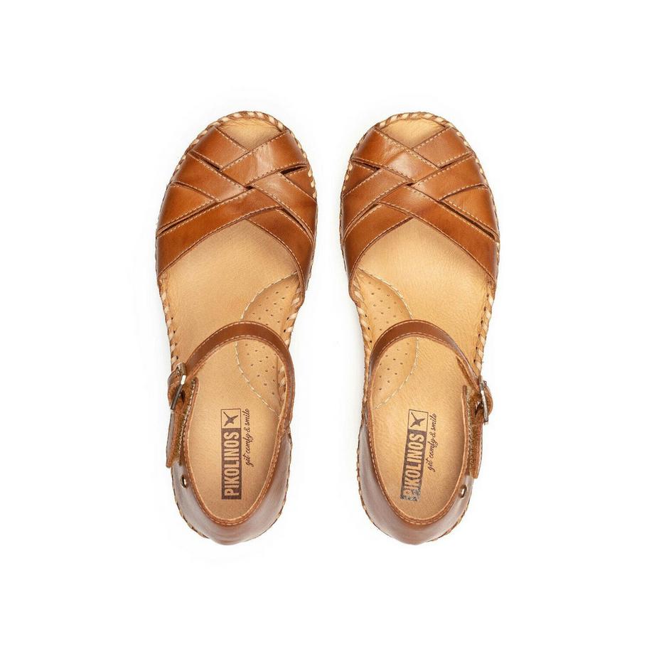 Pikolinos Aguadulce Sandales Compensées en Cuir  