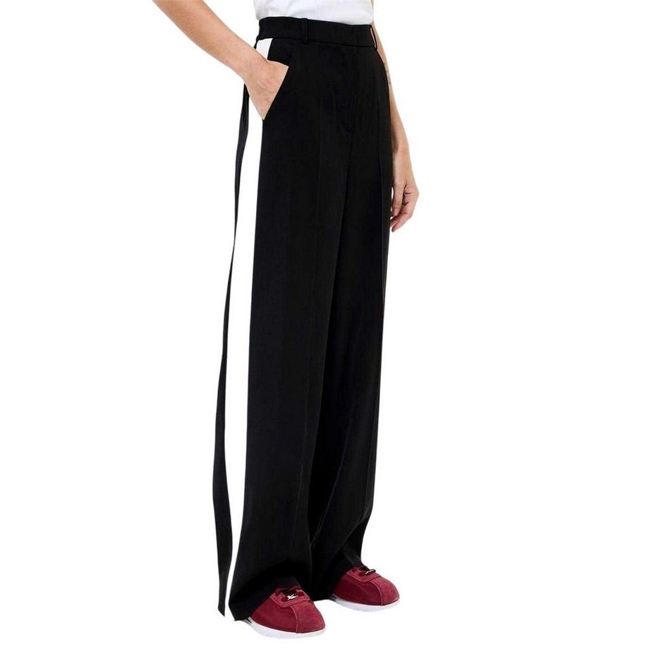 FRENCH CONNECTION Pantalon Bella Jambe Large avec Rayure Latérale  