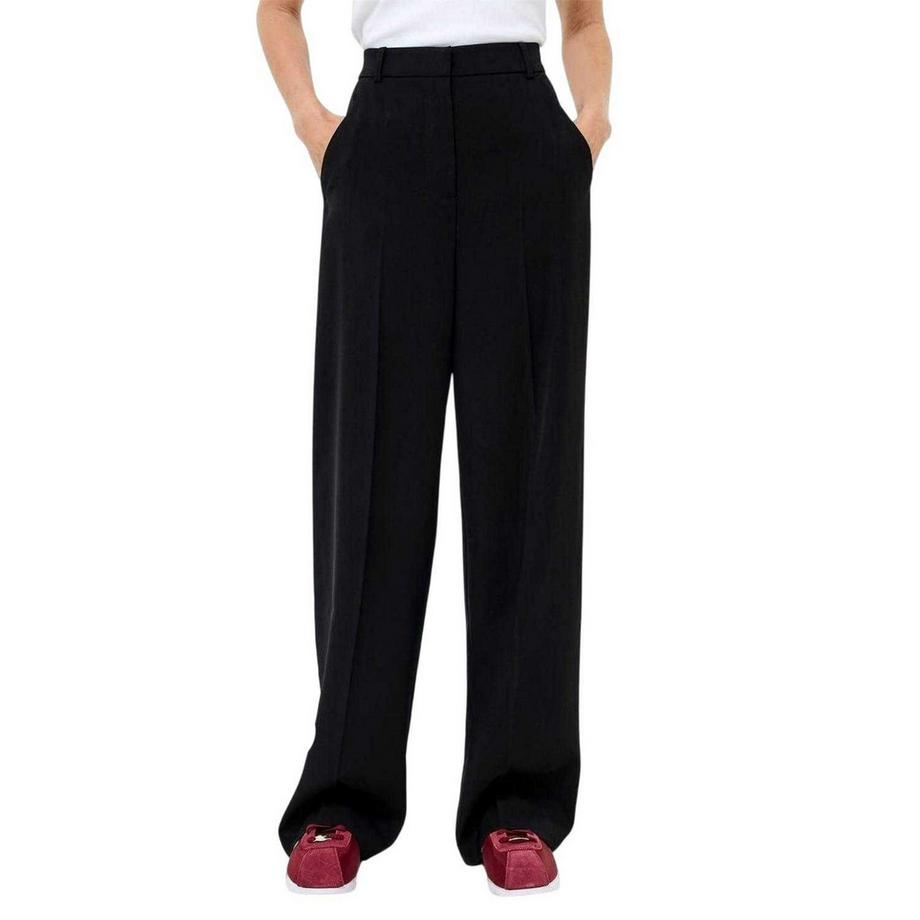 FRENCH CONNECTION Pantalon Bella Jambe Large avec Rayure Latérale  