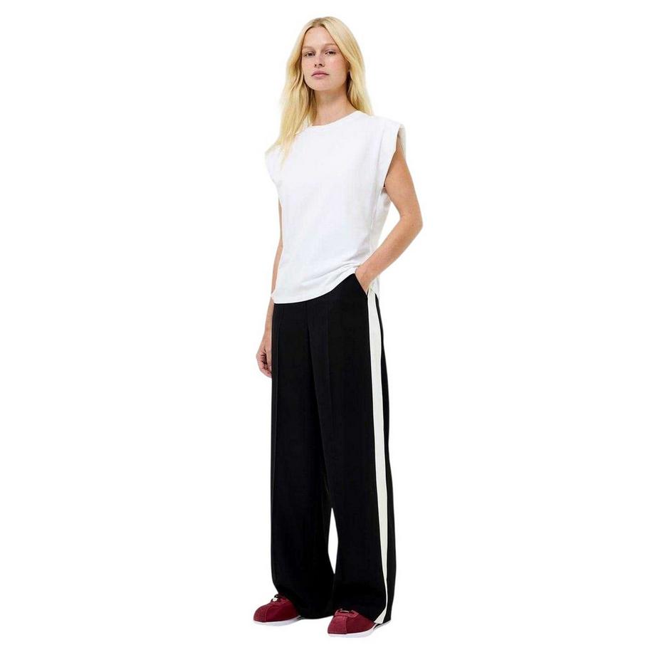 FRENCH CONNECTION Pantalon Bella Jambe Large avec Rayure Latérale  