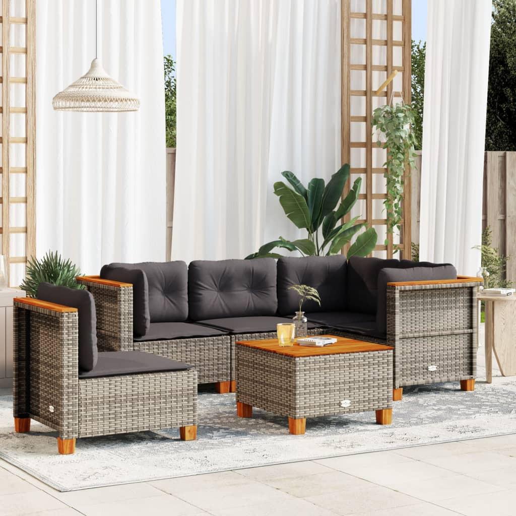 VidaXL Garten sofagarnitur poly-rattan  