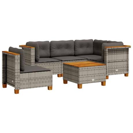 VidaXL Garten sofagarnitur poly-rattan  