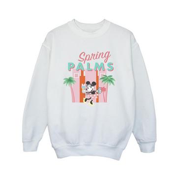 Minnie Mouse Spring Palms Sweatshirt