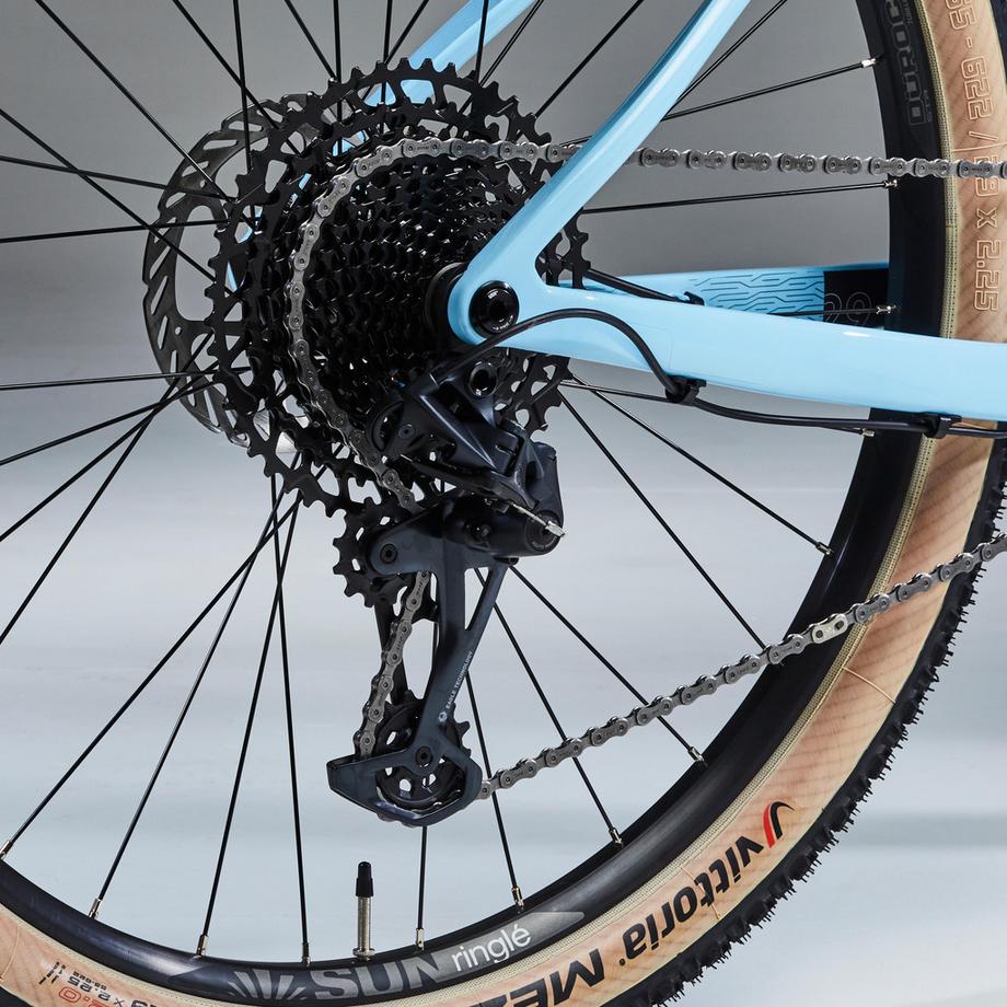 ROCKRIDER  VTT cross country cadre carbone 29 pouces Recon Race 740 