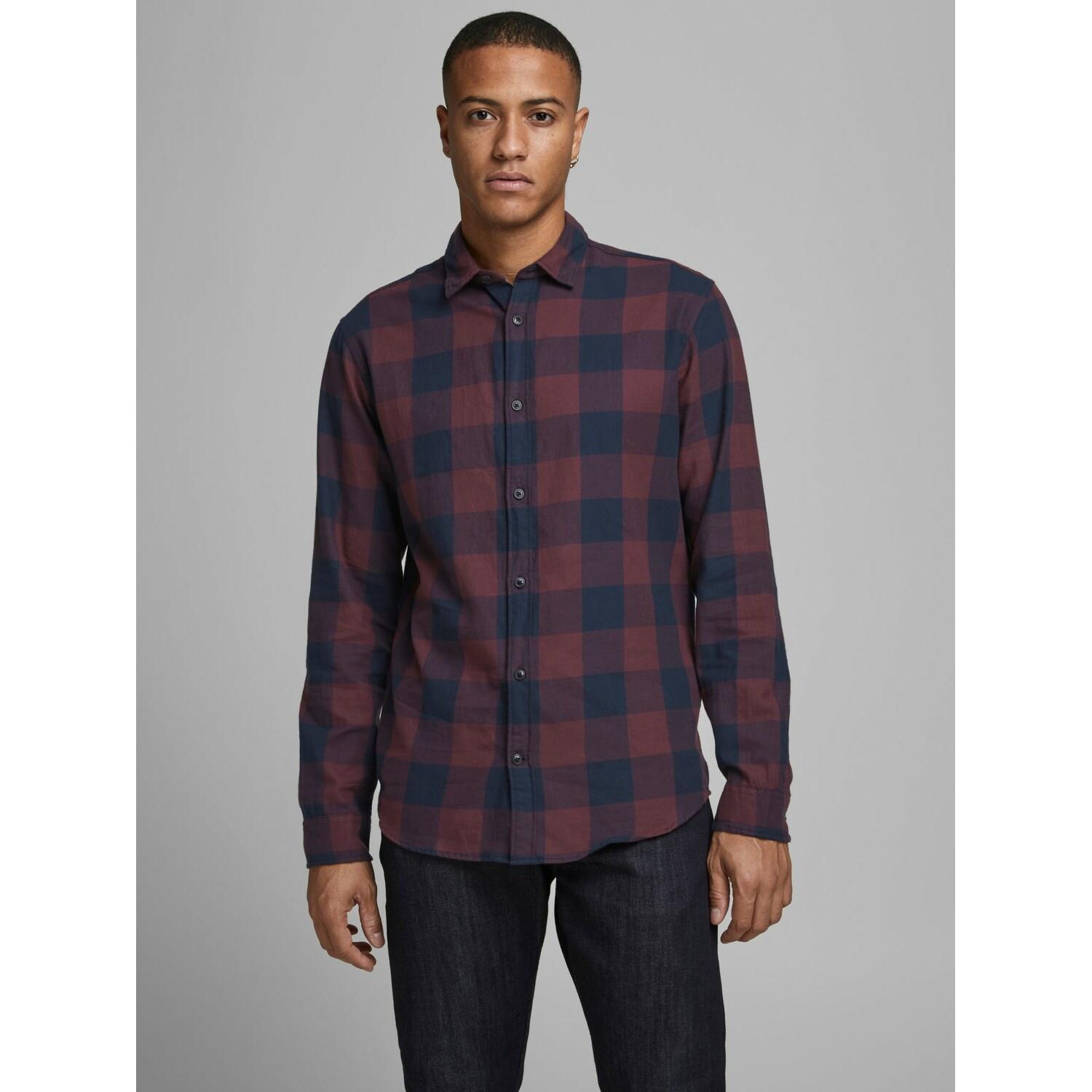 JACK & JONES Camicia Egingham Twill  
