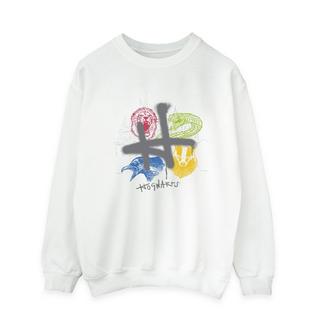 Harry Potter Hogwarts Case Felpa Grafica  