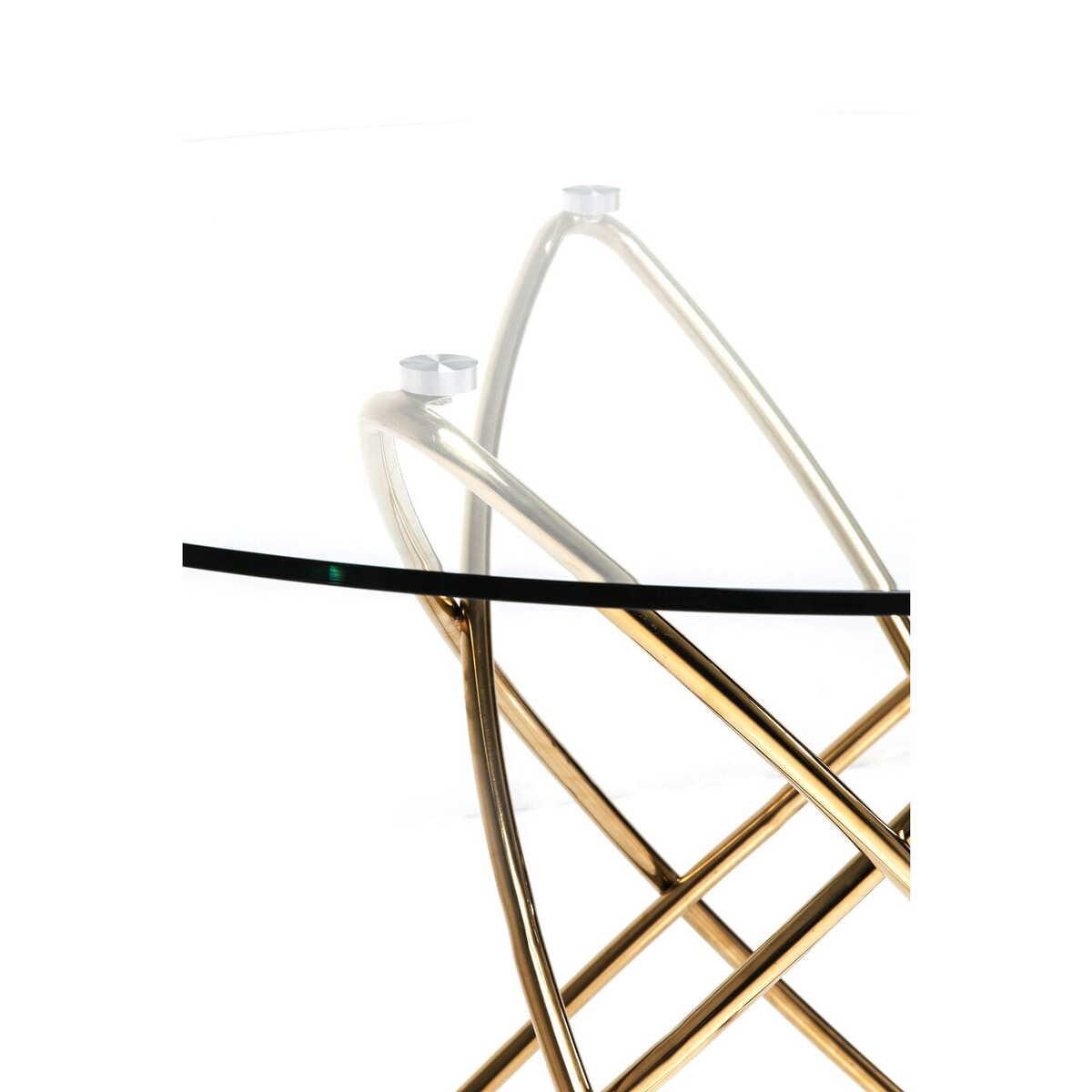 KARE Design Table Molecular Gold Ø120cm  